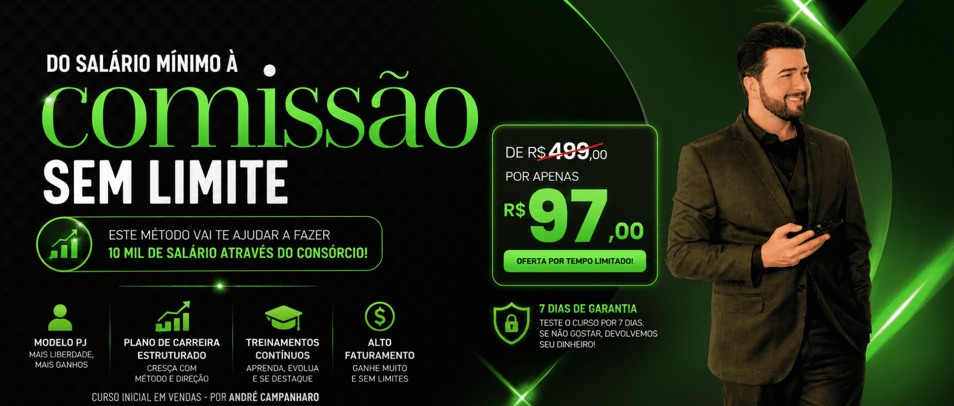 Do Salário Mínimo à Comissão Sem Limite